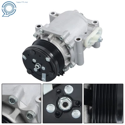 AC Compressor 2005-2006 2007 For Ford Five Hundred Freestyle 6F9Z19703A - Image 1 of 4
