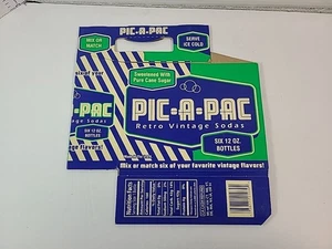 Vintage Pic-A-Pack Cardboard Soda Holder - Picture 1 of 2