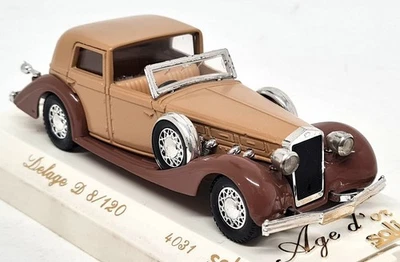 Solido 1/43 - Delage D 8/120 Brown 4031 Diecast Scale Model Car - Image 1 of 4