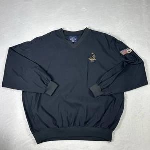 Vintage Pinehurst Golf US Open 1895 Starbus Large Windbreaker Pullover Made USA - Bild 1 von 11