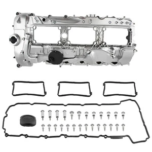 Aluminum Valve Cover & Gasket for BMW N55 135i 335i 535i 640i 740i 11127570292 - Bild 1 von 13