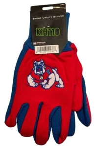 Guantes de trabajo utilitarios Fresno State Bulldogs con logotipo bordado - Imagen 1 de 7