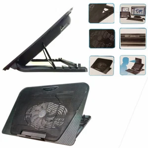Ventola Dissipatore Per Notebook Cooler Pad Con 2 Porte Usb Linq X-800 - Foto 1 di 1