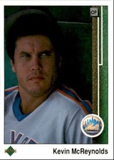 1989 Upper Deck Kevin McReynolds ` New York Mets #367