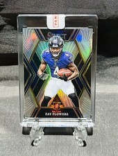 2023 Panini Select XRC ZAY FLOWERS 🔥 Rookie Silver Holo Sealed 📈 Ravens!