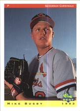 1993 Savannah Cardinals Classic/Best #6 Mike Busby