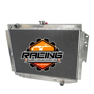 Aluminum Radiator For 1976-1989 Chrysler Cordoba Dodge Aspen Plymouth V8 1977 AT - Picture 1 of 6