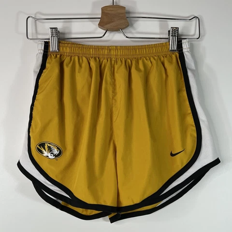Nike Dri Fit Missouri Tigers Mizzou Tempo Running Shorts Lined Women’s Small S Cover