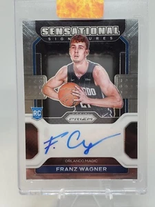 Prizm Franz Wagner Rookie 2021-22 - Sensational Signatures Silver Prizm #SS-FRN - Imagen 1 de 12