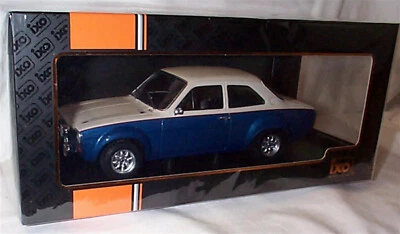 1974 Ford Escort Mk1 RS 1600 Mexico 2 Tone White and Blue 1-18 Scale New - Image 1 of 3