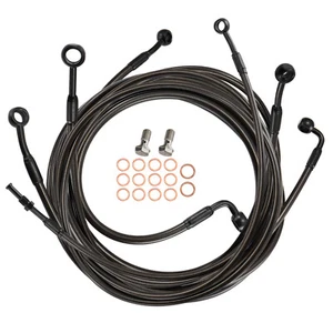 Cable de embrague de líneas de freno ABS para Harley Touring 2014-2016 barra de 14"-16" - Imagen 1 de 7