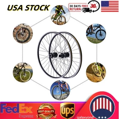MTB 27.5" Wheelset Aluminum Alloy 69.9cm Mountain Bike Wheels Front Rear Wheels单 - Image 1 of 4