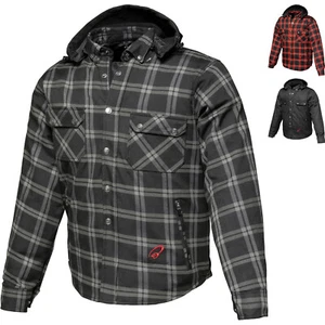 Forge CE Class AA Rated Armoured Motorcycle Shirt by Black - Picture 1 of 60