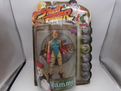 Figuras de acción ReSaurus Street Fighter - Serie Round One Cammy Street Fighter I Foto 1 de 2