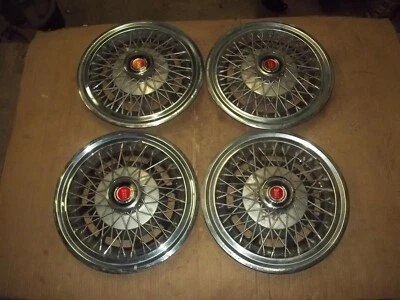 Ford Mustang Capri Comet Granada 79-82 Hubcap Rim Wheel Cover Hub Cap 14" WIRE 4 Foto 1 de 4