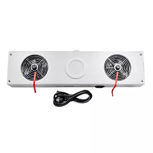 Static Eliminator Ionizing Air Blower Anti Static Ionizer Anti Static Fan 2 Fans - Picture 1 of 13