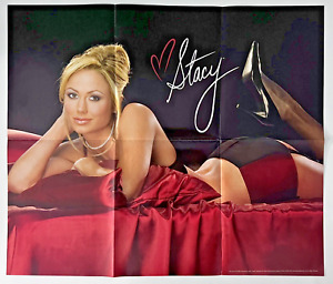 STACY KEIBLER double sided 20.75"x 24.5"  wrestling Poster WWE
