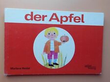 Marlene Reidel-der Apfel-Sellier-Verlag-EA 1969-Ein Lesepeterbuch-Lesebilderbuch