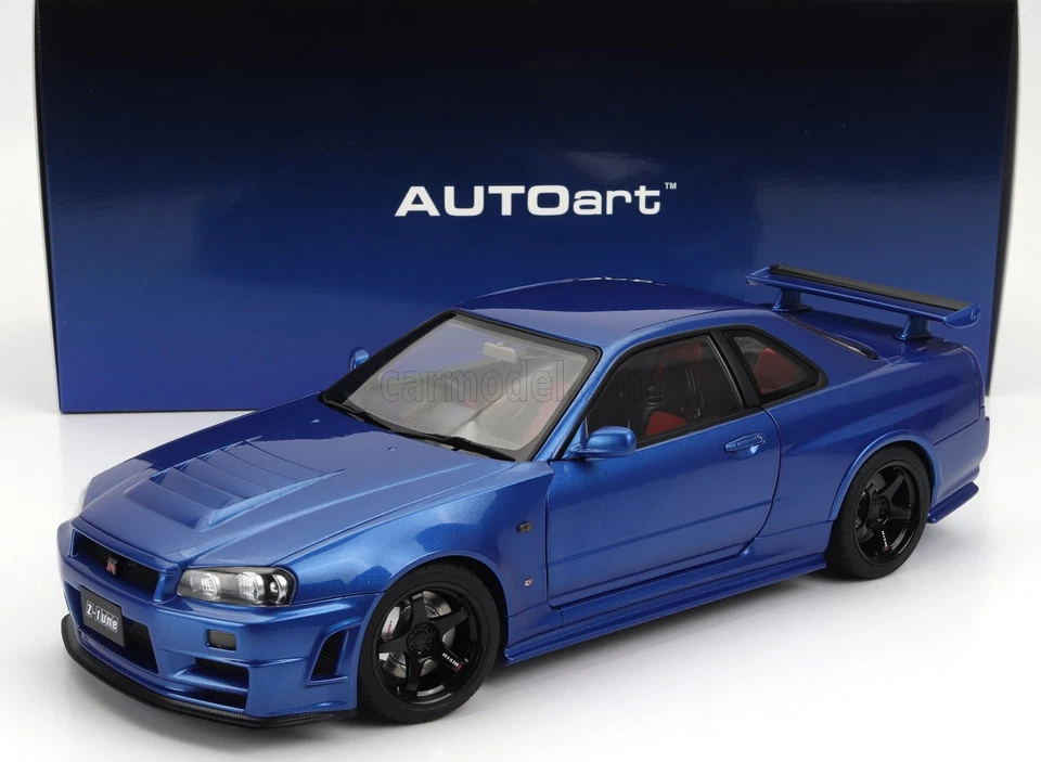 1/18 AUTOART - NISSAN - SKYLINE GT-R (R34) Z-TUNE 2002 77462 - Immagine 1 di 1