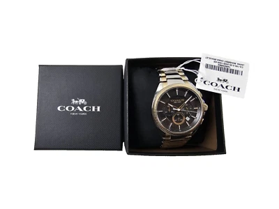 Coach Jackson Chronograph Two Tone Men's Watch 14602682 - Image 1 of 2