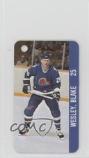 1983 Souhaits Renaissance Key Chain Cards Blake Wesley Peter Stastny #BWPS HOF