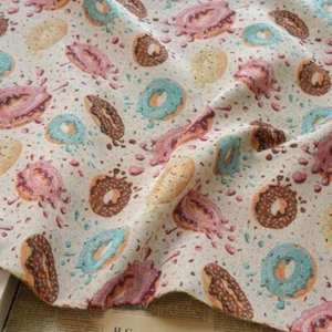 Vintage Donut Jacquard Tapestry Upholstery Decorative Art Fabric by the Yard DIY - Picture 1 of 7