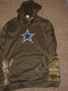 Nike Dallas Cowboys Salute To Service Therma-Fit  Sweatshirt Hoodie! Size 2XL - Picture 1 of 12