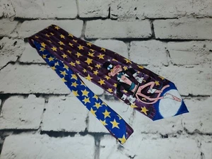 Pink Panther Tie Star Tapping Tap Dancing Top Hat Purple Blue Yellow Stars - Picture 1 of 3