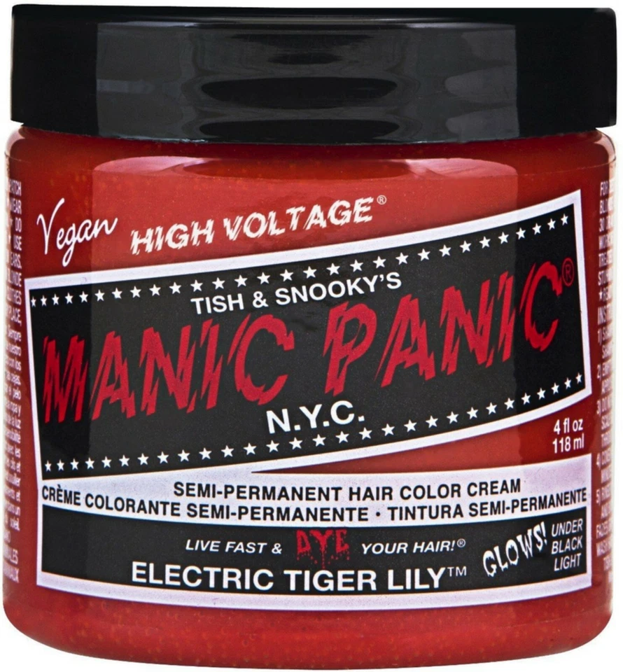 Manic Panic High Voltage Classic Cream Hair Color Electric Tiger Lily 4oz