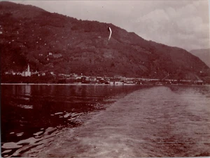 Italie, Laveno, 1905 Vintage print Tirage citrate 7,5x10 Circa 1905 <di - Imagen 1 de 2