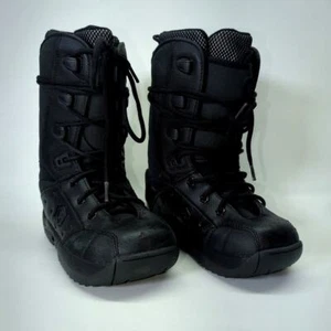 LTD Snow Board Boots Men's Size 5 Black Lace Up Winter Skiing Snowboarding - Picture 1 of 11