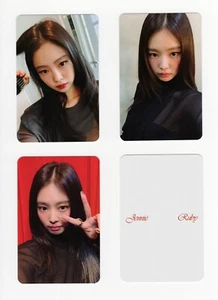 JENNIE - 1st Studio Album RUBY [MAKESTAR] 2nd LUCKY DRAW EXCLUSIVE PHOTOCARD - Picture 1 of 4