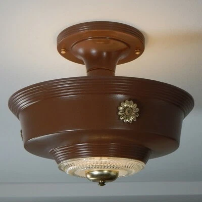 Lámpara de techo desplegable vintage Foto 1 de 4