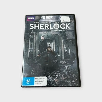 Sherlock Series Four Benedict Cumberbatch Martin Freeman Region 4 New Sealed - Image 1 of 4