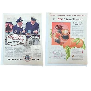 Anuncio de café vintage Maxwell House 1934 - Imagen 1 de 10