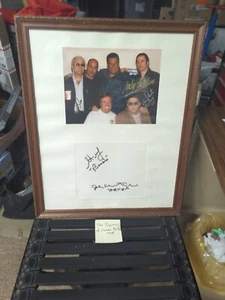 Die Sopranos mit hampdenischem Polizeichef gerahmtes Bild und Autogramm eines von... - Bild 1 von 8