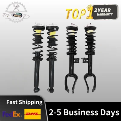 Conjunto de 4 puntales de amortiguador delanteros traseros para BMW F10 528i 535i 550i xDrive AWD Foto 1 de 4