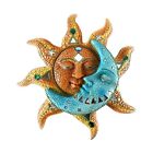 Kunst Kreativ Sonne Mond Statue HNgende Ornamente Dekor fr das Wohnzimmer2098