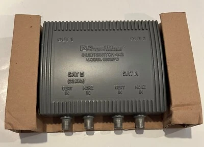 Channel Master Multi-Switch 4x2 6602IFD With Accessories - Image 1 of 4