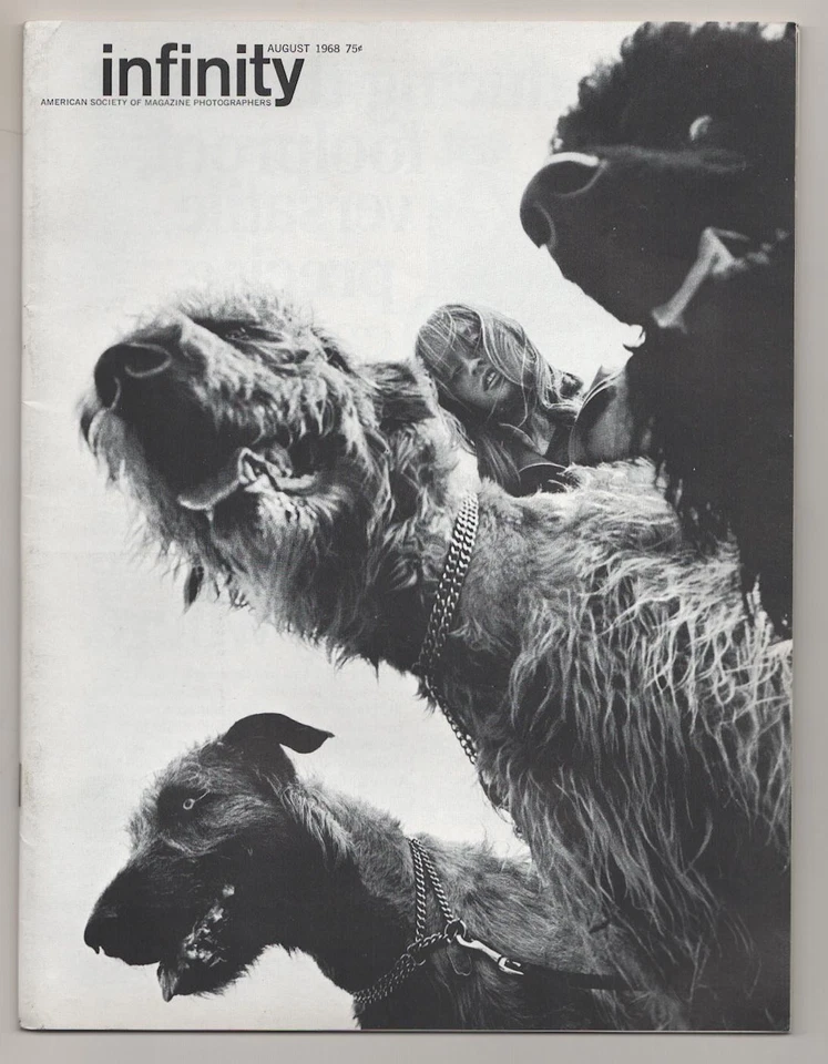 Infinity Magazine August 1968 Phillipe Halsman George Haling #191189 - Image 1 of 1