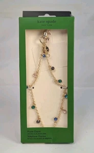 Kate Spade New York Phone Charm Wristlet "High Shine" - Fits All Phone Cases  - Picture 1 of 3