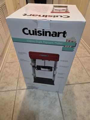Cuisinart Classic-Style Popcorn Maker 10 Cups 500 Watts CPM-28 New - NIB - Image 1 of 4