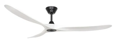 71" Ceiling Fan with Remote Eco Genuino Black White DC Fan 6 Speeds Reversible - Image 1 of 4