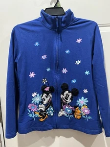 Disney Parks Mickey and Minnie Full Zip Sweater/Jacket - Picture 1 of 6