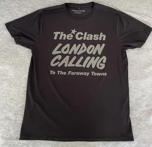 The Clash LONDON CALLING T Shirt To The Faraway Towns L Large Black Org Cotton - Picture 1 of 10