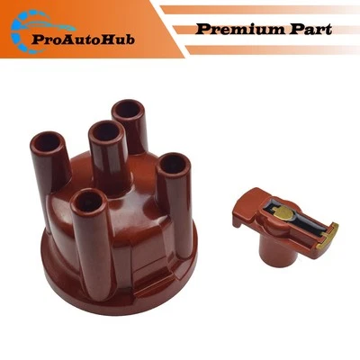 Distributor Cap & Rotor Arm For VW Mk2 Golf Seat Arosa Ibiza Octavia 1.8 GTI 8V - Image 1 of 4