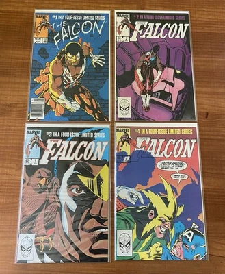 The Falcon 1-4 - 1983 Marvel Comics Mini Series 1 2 3 4 Complete W/ Newsstand - Image 1 of 2
