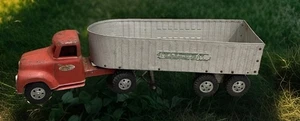 Vintage Tonka 50er Jahre LKW & Aluminium Cargo King Anhänger Pressstahl - Bild 1 von 20