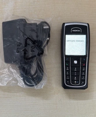 NOKIA 6230i RM-72 Silber Händler Volle Funktion Garantie Accu Neu Komplett - Bild 1 von 2