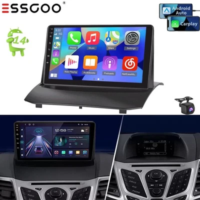 32G estéreo de coche Android14 para Ford Fiesta 2009-2017 Apple Carplay GPS WiFi + AHD Foto 1 de 4
